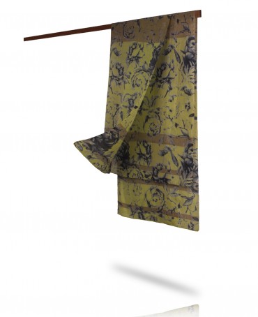 Палантин Женский SN40-FLEUR/CITRON